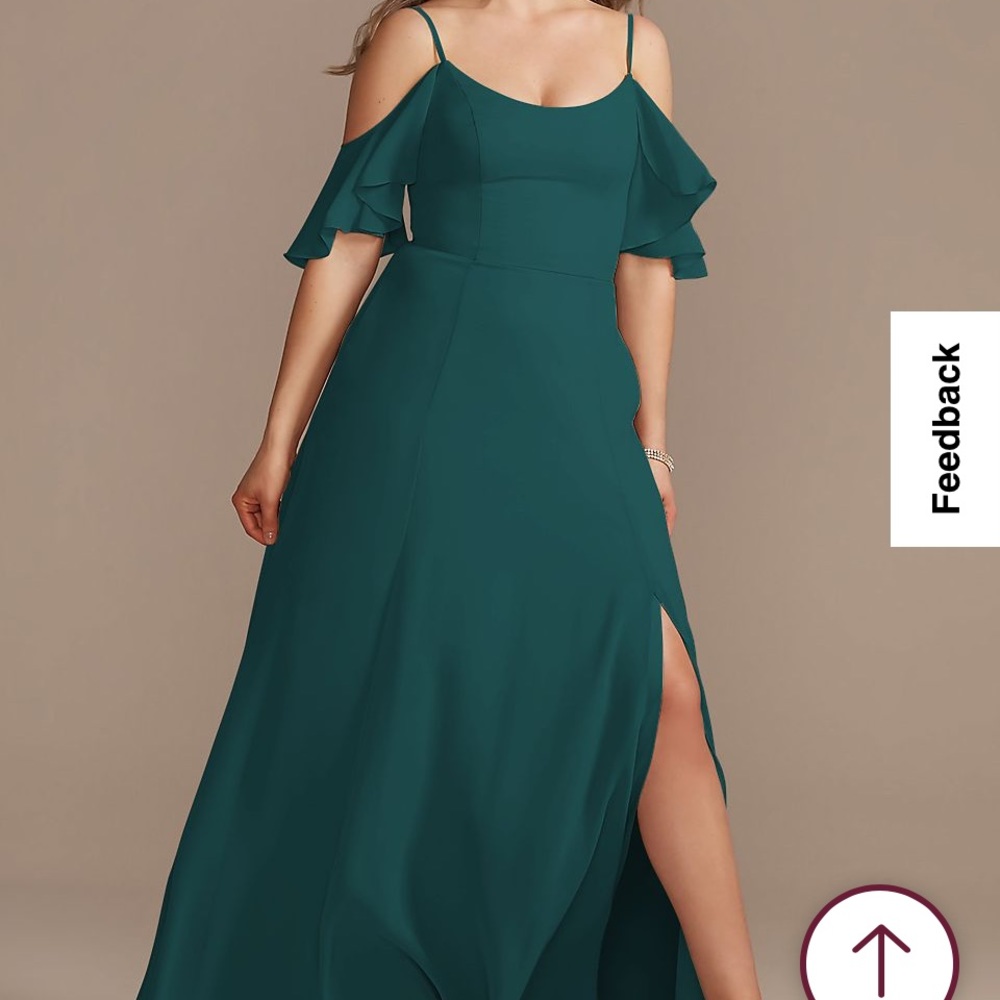 David’s Bridal Bridesmaid dress in Gem